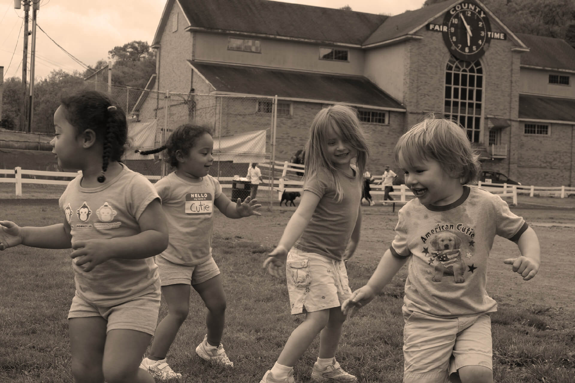 Dancing kids